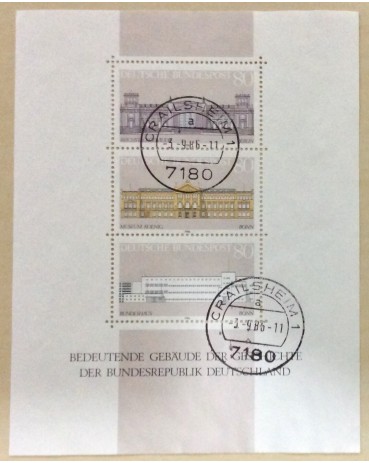 Alemanha Bundespost 1986 Carimbado 18.256