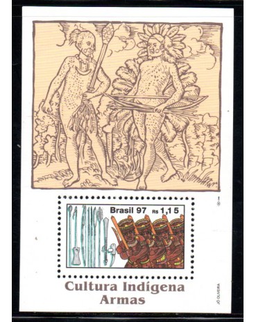1997 B107 Cultura Indígena Mint 1682