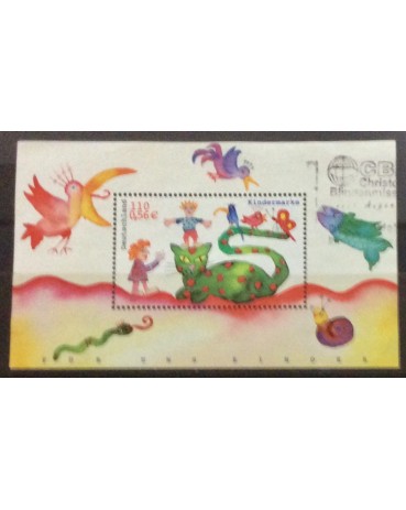 Alemanha unificada 2001, usado, o carimbado poderá ser outro 18.335