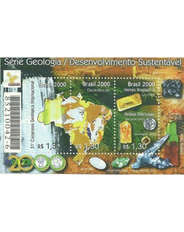 B114 - 2000 Série ecologia/ desenvolvimento Sustentável  Mint 1691