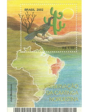 B126 Preservação da Caatinga Nordestina Mint 1703