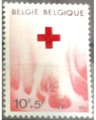 Bélgica 1971 novo com goma 18.621