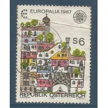 Áustria 1987  usado  18.737