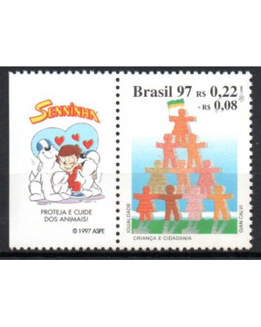 C2051 Direitos da Criança com vinheta - Igualdade 18.933  M