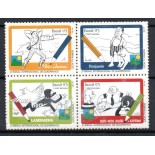 1993 C1873/1876 Segunda Bienal Internacional de Quadrinhos no Rio de Janeiro 18.964  Nova