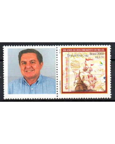 2000 C2254 - 2000 Brasil 500 Anos / 18.965 Mint (sem goma)