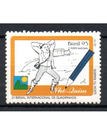 C1873 Segunda Bienal Internacional  de Quadrinhos no Rio de Janeiro (Nhô-Quim) 18.974  M