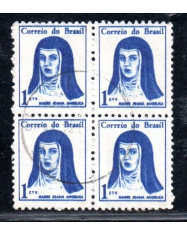 R526/1967 Soror Joana Angélica, carimbado sem uso, 20.050