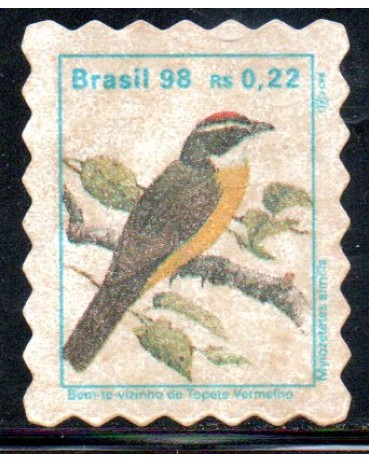 R758 Bem-te-vizinho topete vermelho 1998 - 20.076 Novo