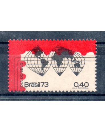 C795a - Selo (A) Dia do selo 1973,  Mint lindo com goma 20.117