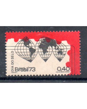 C795c 1973 dia do selo, letra C bem difícil , com goma original 20.119  N