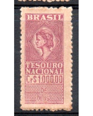 Tesouro Nacional Cr$1.000,00 rosa claro novo 20.174