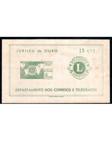 B21 Jubilei de Ouro do Lions Club internacional. 20.217 Novo c/ goma perfeita
