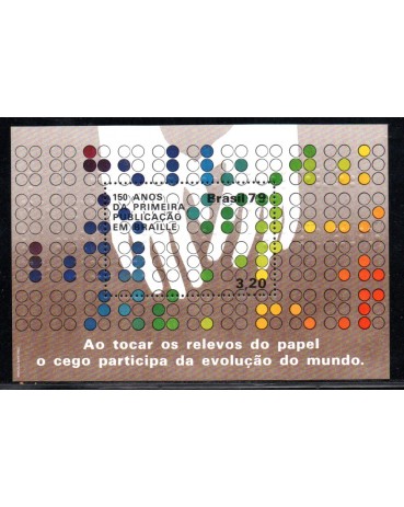 B43 150 anos da 1ª publicação em Braille -- novo  22.243
