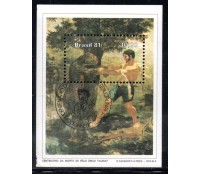 1981 B48 Emile Taunay carimbo comemorativo RJ, Aminci abaixo na esquerda 22.250