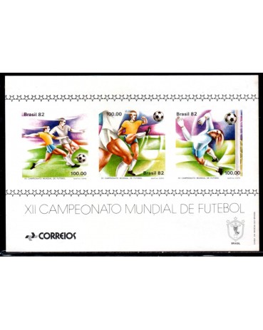 B50 Copa do mundo de futebol na Espanha , mint 22.251