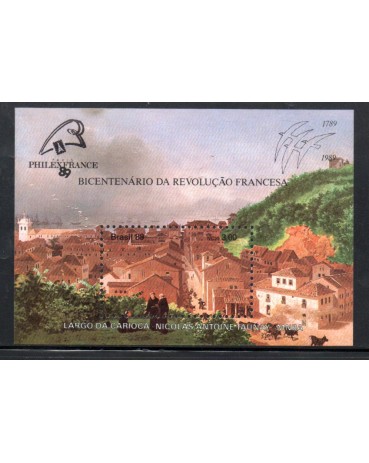 B80  Philexfrance - Bicentenário da Revolução Francesa 22.262 N