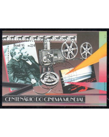 1995 B099 Centenário do cinema mundial,Carimbado 22.294