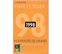 França 1998 Catálogo Ivert 1998 novidades deste ano, seminovo 22.364  Consulte Frete