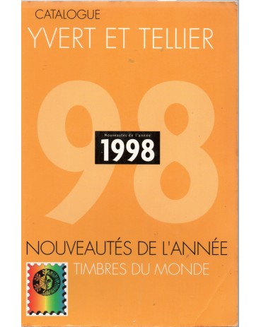 França 1998 Catálogo Ivert 1998 novidades deste ano, seminovo 22.364  Consulte Frete