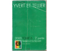 França 2000 Catálogo Ivert 2000, Volume 6 2ª parte, selos de ultra-mar do Líbano a Nyassaland, usado 22.367 Consulte Frete 