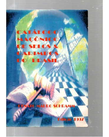 Catálogo Maçônico de selos e carimbos do Brasil, 1997,usado 22.372