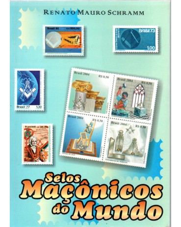 Catálogo de selos Maçônicos do Mundo, 2005, seminovo 22.373