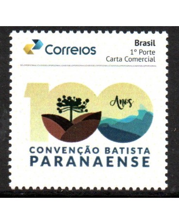PB142 100 anos da convenção Batista Paranaense, gomado,2019 - 22.498 M