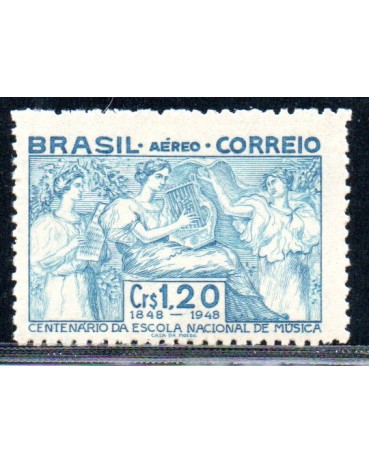 A067 Centenário da Escola Nacional de Música - RJ Mint 22.858