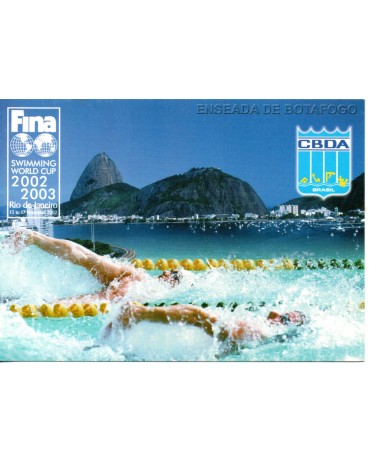 247 Bilhete Postal "Copa do Mundo de natação no Rio de Janeiro" 23.280
