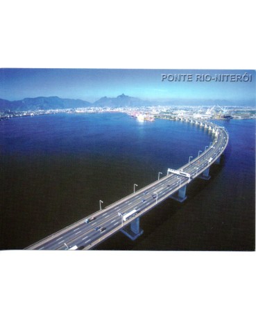 231 Bilhete Postal  "Ponte Rio-Niteroi - RJ" 23.283