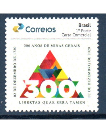 PB160 300 anos de minas Gerais mint 23.319