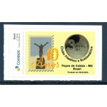 PB174 Clube Filatélico e Numismático de Poços de Caldas - MG, 10 anos, mint  23.333