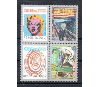 C2014/2017 - 1996  XXIII Bienal Internacional de São Paulo 23.426 Mint