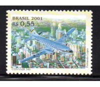 C2414 Aeronaves pioneiras da aviação  comercial no Brasil "Convair 340" 23.434 Mint