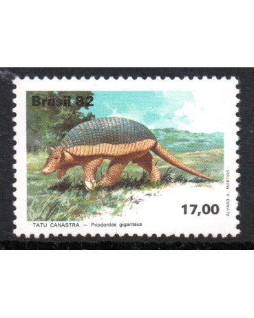 C1261 Fauna Brasileira Tatu canastra 23.440 mint
