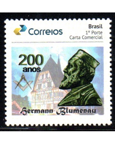 PB135 Bicentenário de Hermann Blumenau / Maçonaria 2019 - 23.546