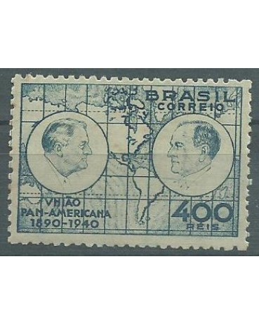 C150  UNIÃO PAN-AMERICANA 1940 NOVO COM GOMA 1951