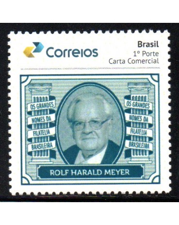 PB164 Grandes Nomes da filatelia Rolf Harald Meyer 2020 - 23.617