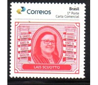 PB171 Grandes Nomes da Filatelia Brasileira Laís Scuotto 2020 -  23.644