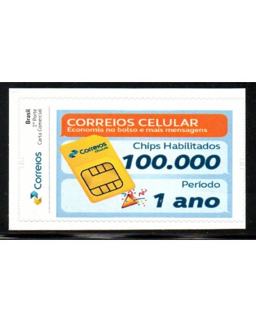 PB101 Correios Celular 2018 Autocolante 23.741