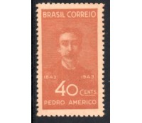 C188  PEDRO AMÉRICO 1943  MINT 1980