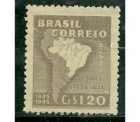 A059  BARÃO DO RIO BRANCO 1945 MINT 1999