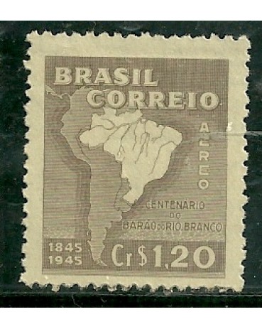 A059  BARÃO DO RIO BRANCO 1945 MINT 1999