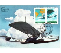 1984 Máximo Postal 101 Avião Dornier Wal 24.179 CBC - RJ