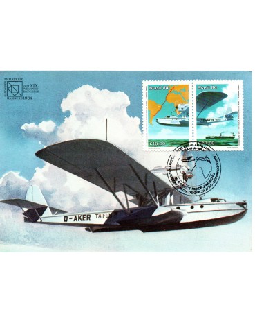 1984 Máximo Postal 101 Avião Dornier Wal 24.179 CBC - RJ
