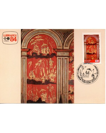 1984 Máximo Postal 96 Lubrapex 84 Pinturas Chinesices 24.183 CBC Lisboa