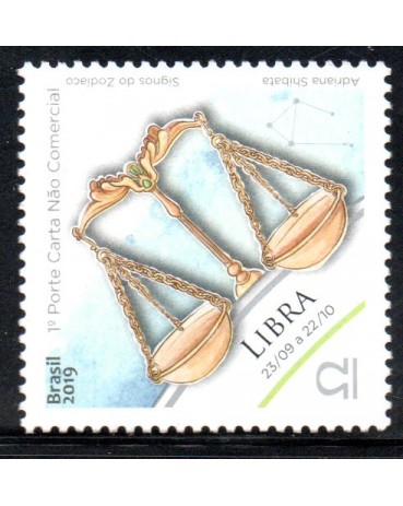 C3850 Signos do Zodíaco "Libra" 24.299 Mint