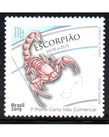 C3872 Signos do Zodíaco "Escorpião" 24.300 Mint