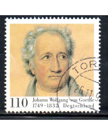 Alemanha 1999 250° Aniversário de Johann Wolfgang Von Goethe (1749-1832) 23.124 usado